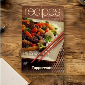 Tupperware Recipes Cookbook A TASTE OF TUPPERWARE 2003 Softcover Book Cooking